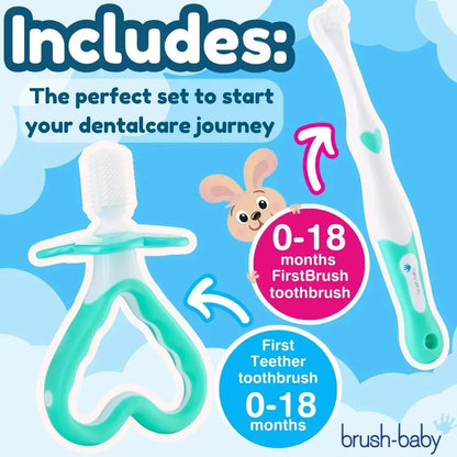 Brush-Baby First Brush Teether Set