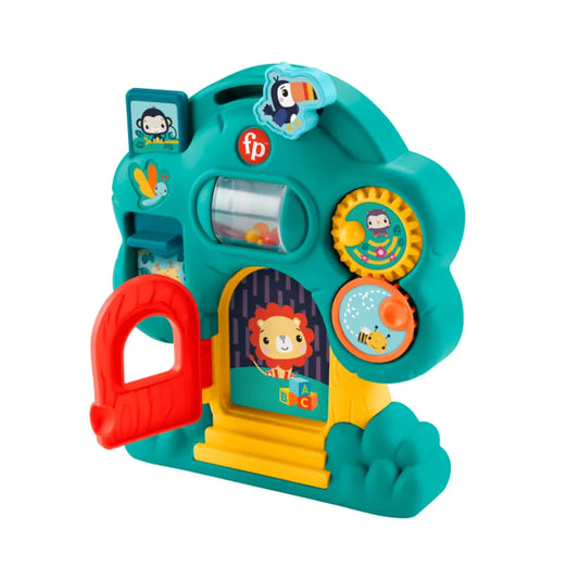 Fisher-Price - Animal Friends Discovery Treehouse Interactive Baby Activity Toy