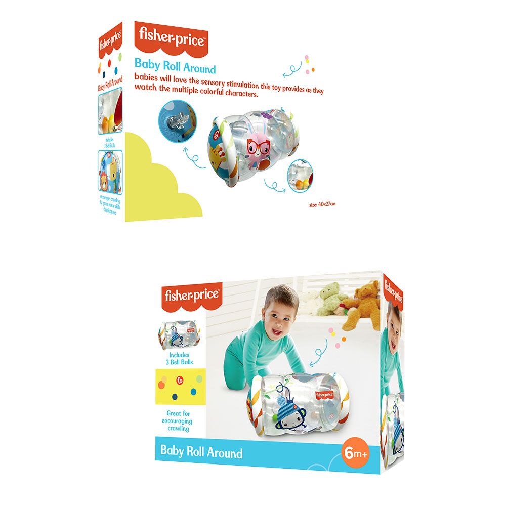 Fisher Price Baby Roll Around With 2 Bells