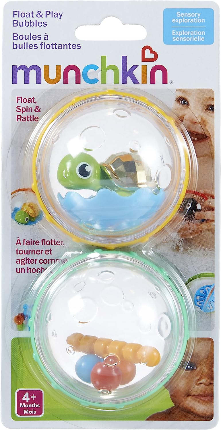 Munchkin Float and Play Bubble, 2 Pack.