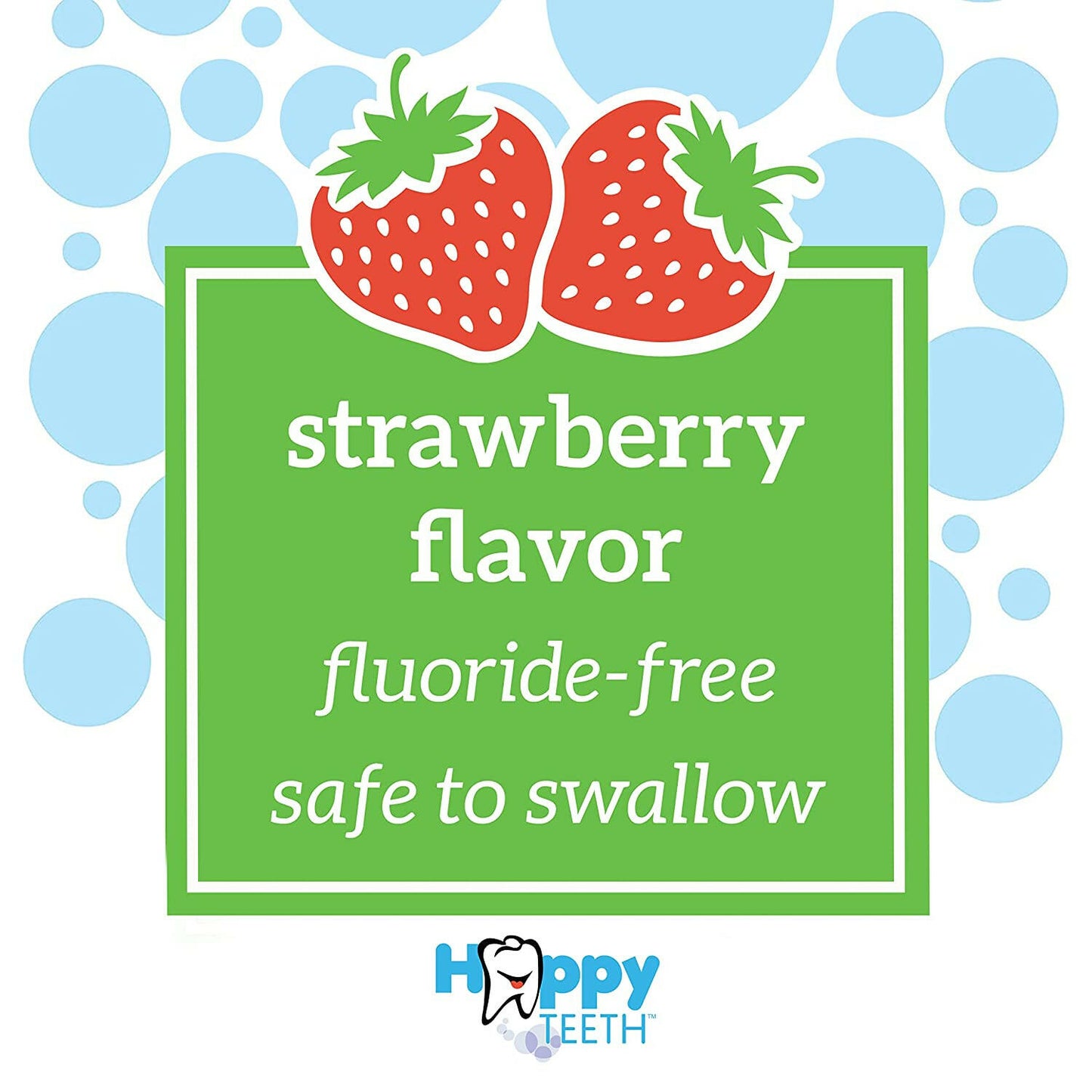 Dr. Brown’s Fluoride-Free Baby Toothpaste, Safe to Swallow, Strawberry, 1-Pack, 1.4oz/40g, 0-3 years.