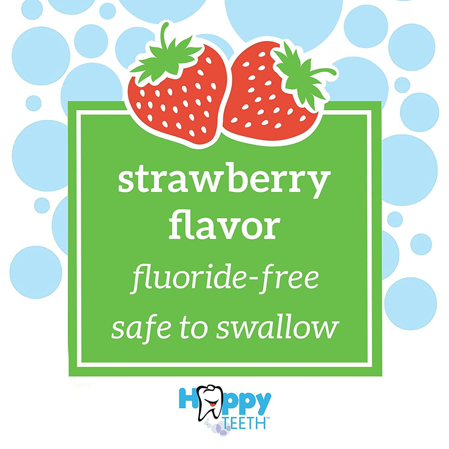 Dr. Brown’s Fluoride-Free Baby Toothpaste, Safe to Swallow, Strawberry, 1-Pack, 1.4oz/40g, 0-3 years.