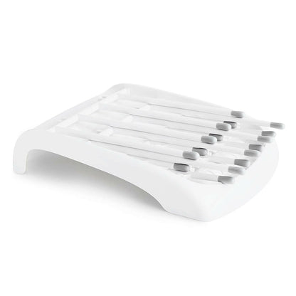 Munchkin Fold Baby Bottle Countertop Drying Rack, White.