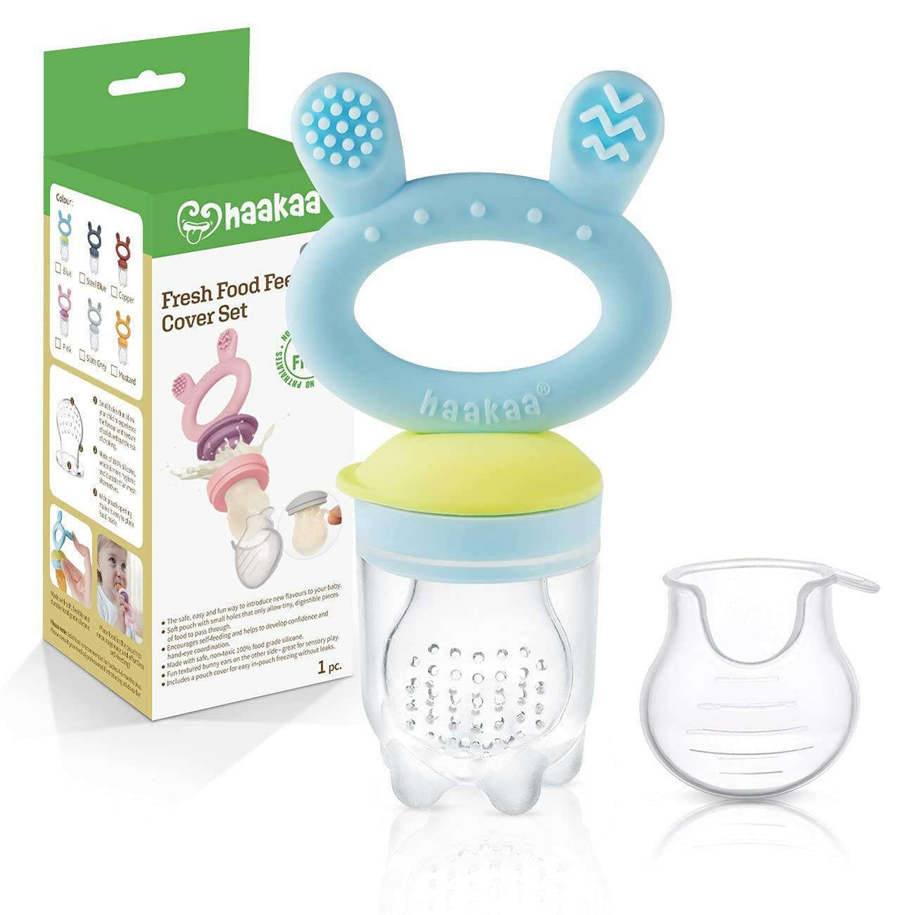 Haakaa Teether Feeder - Blue 