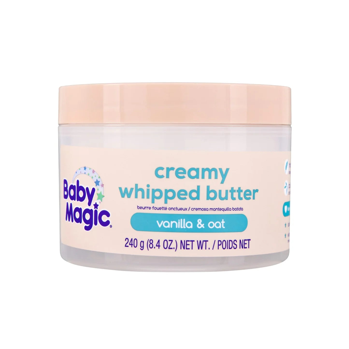Baby Magic Creamy Whipped Butter Vanilla Oat (240g)
