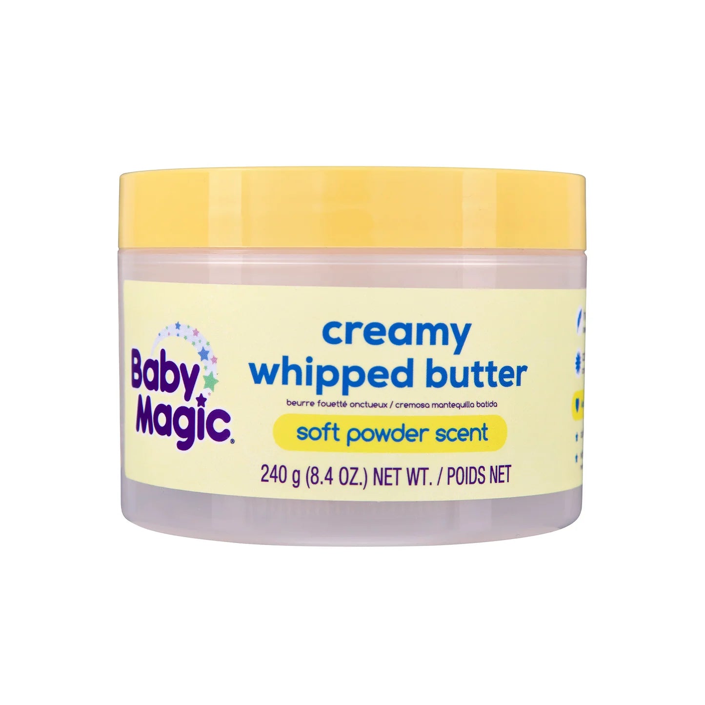 Baby Magic Creamy Whipped Butter, Soft Powder (240g)