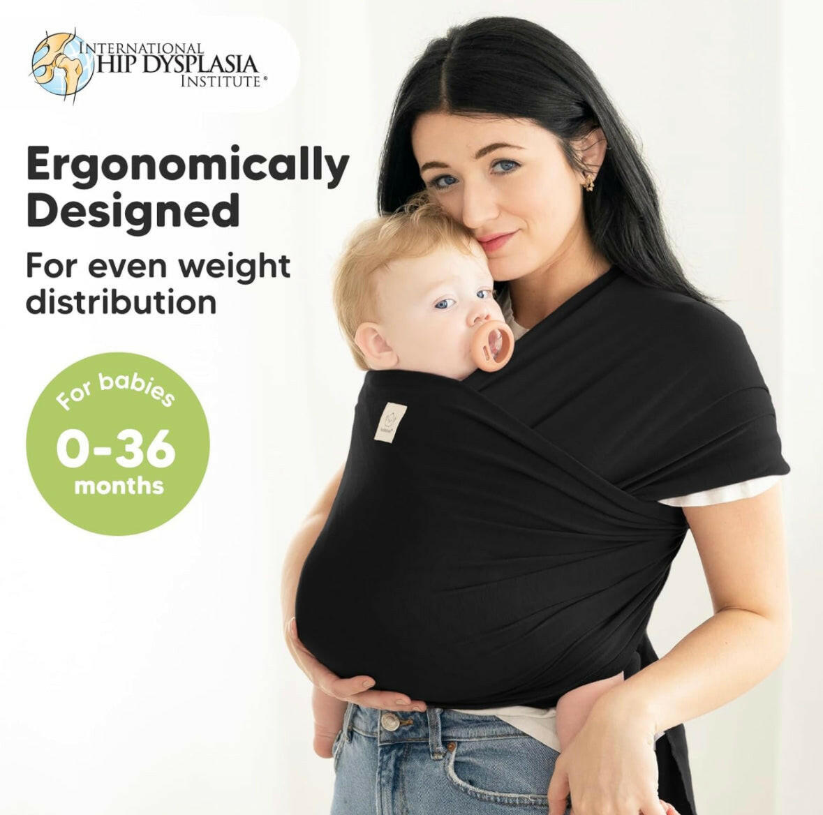 KeaBabies Baby Wrap Carrier - All in 1 Original Breathable Baby Sling.