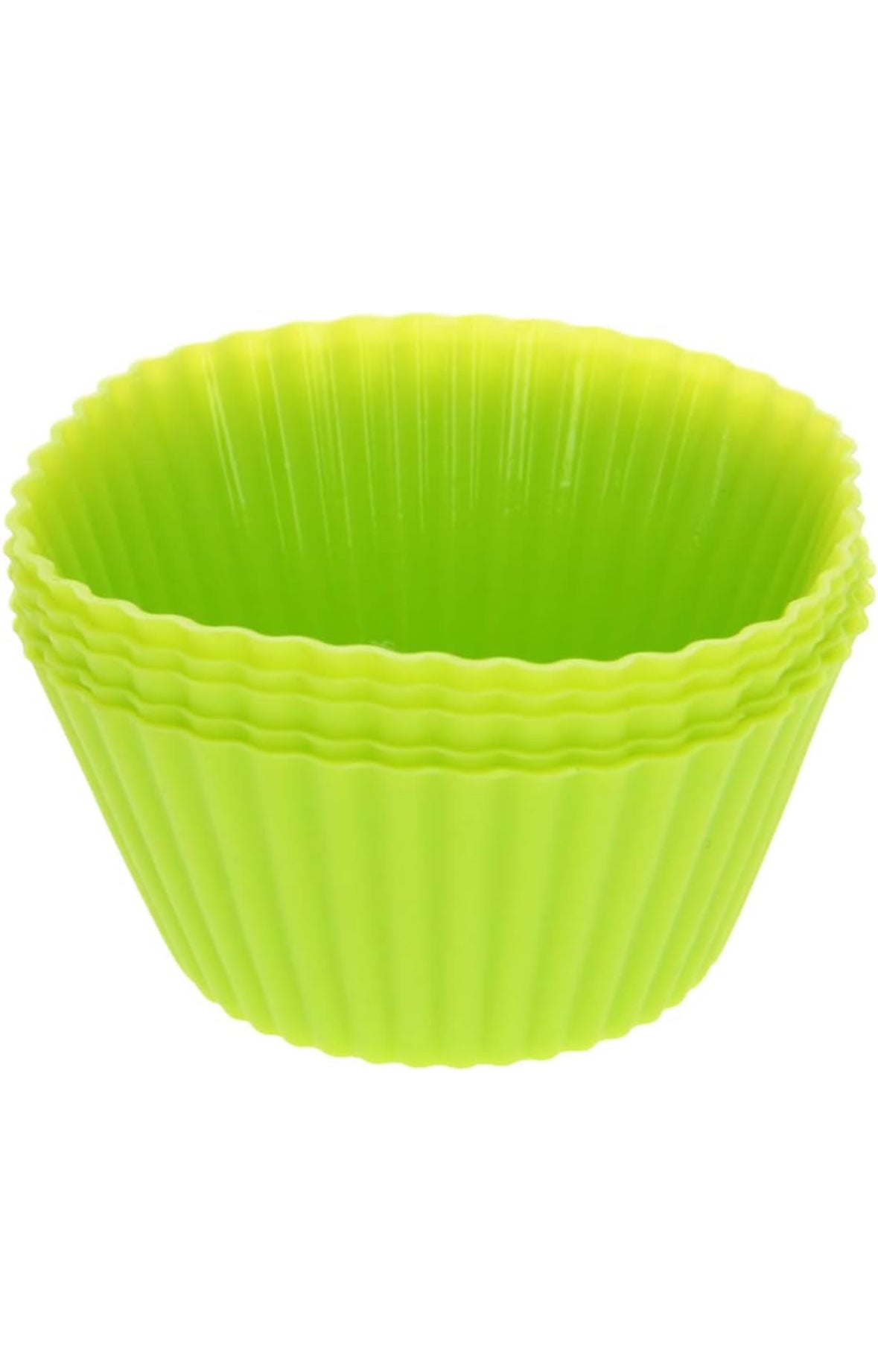 6pcs Silicone Lunch Box Divider, Muffin & Baking Cups