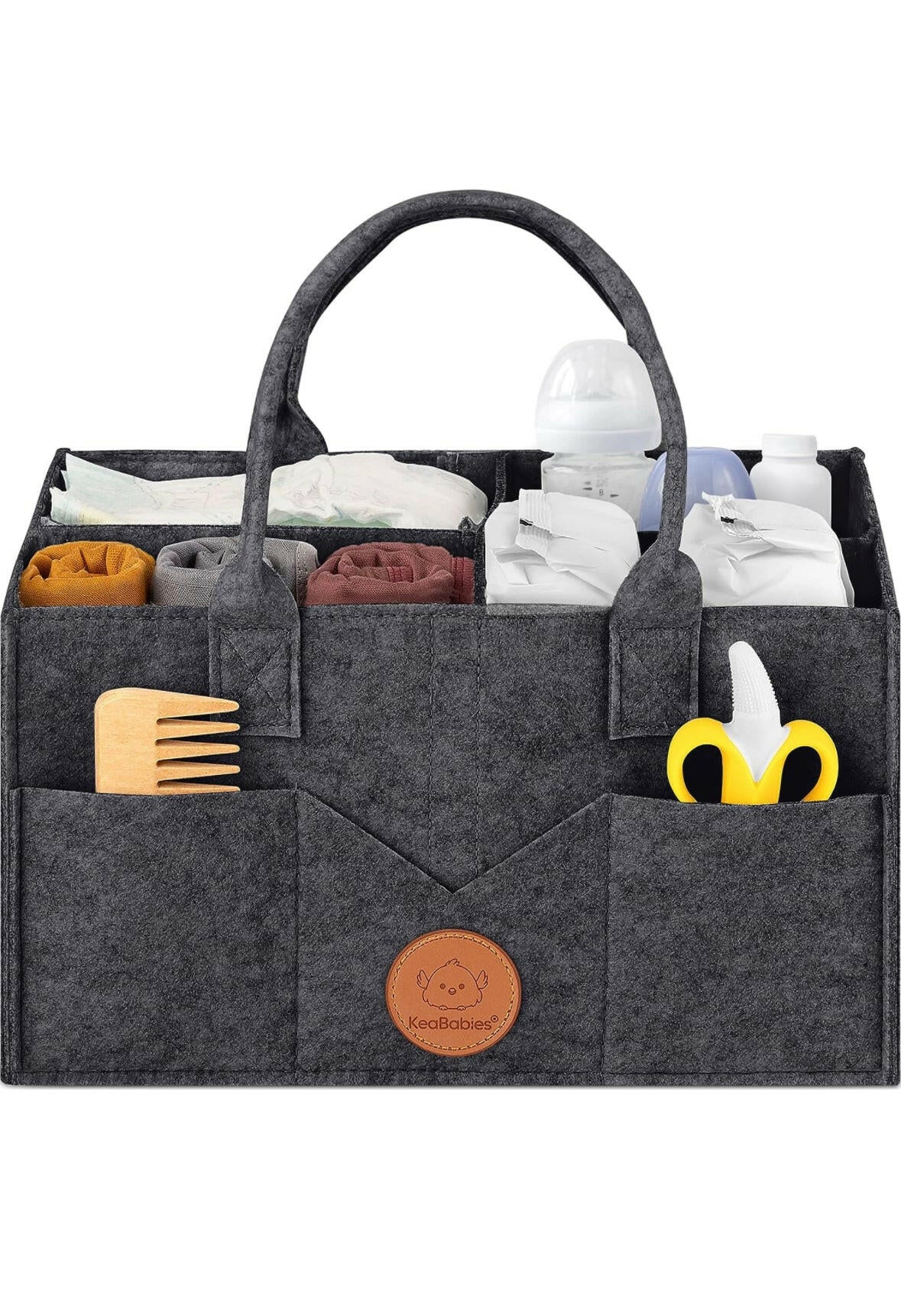 KeaBabies Diaper Caddy Organizer.