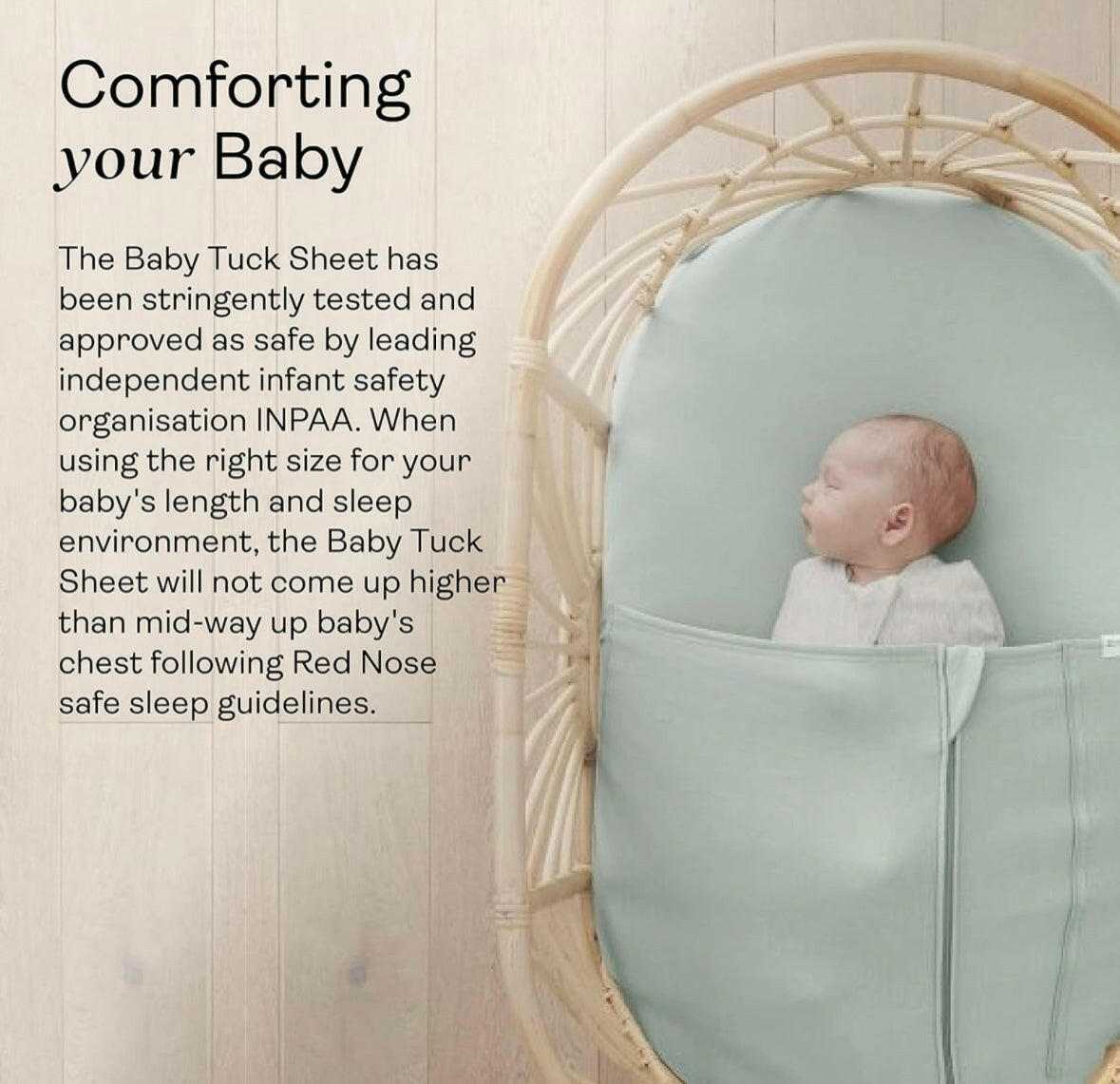 Ergo Pouch Grey Marle Bassinet Tuck Sheet TOG 0.2-1.0.