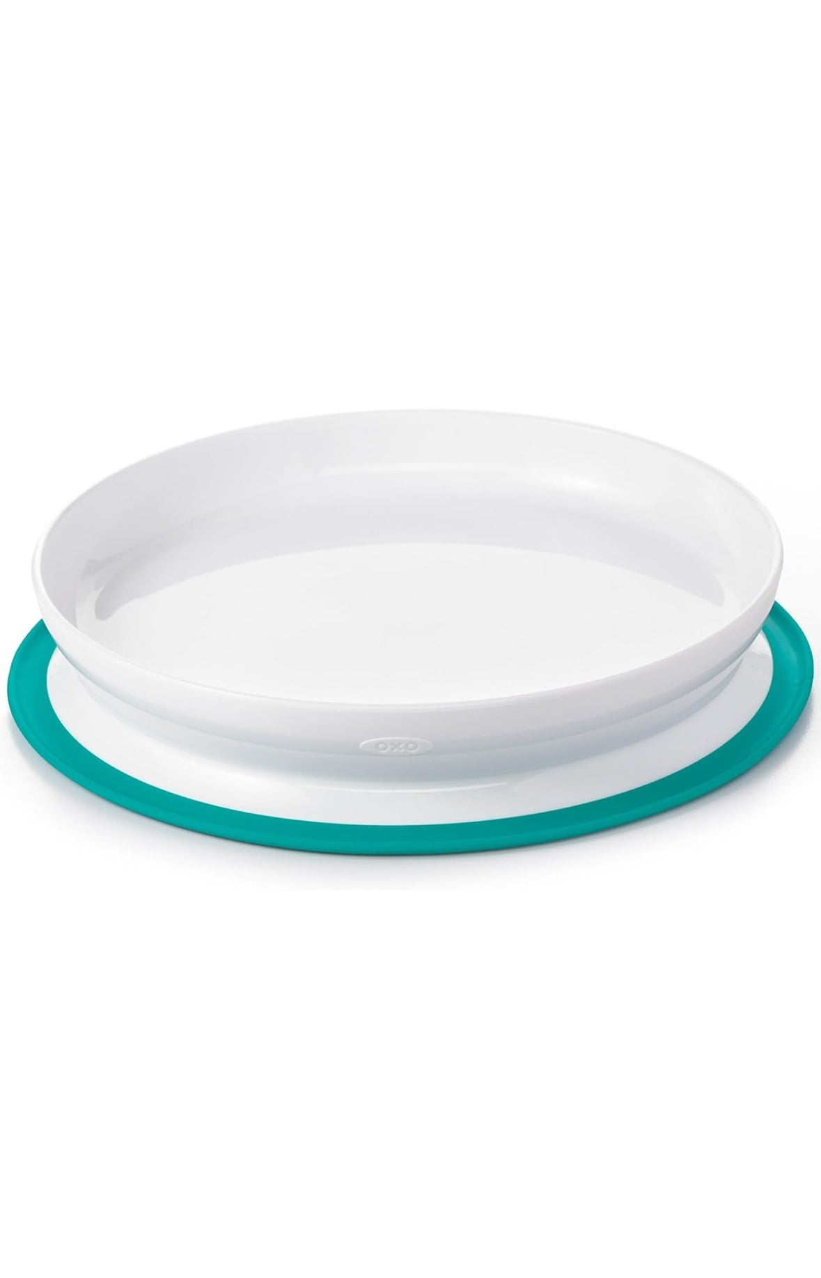 Oxo Tot Stick & Stay Plate, Teal - Suction Plate