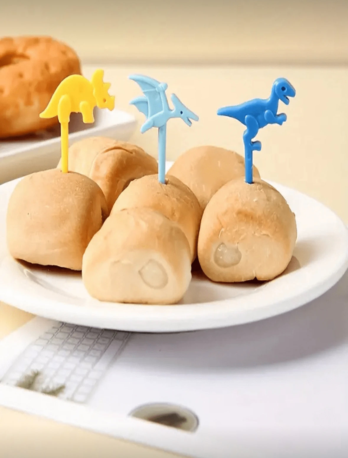 Dinosaur Fruit Picks (10 Pcs)