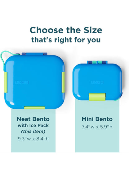 علبة طعام مرتبة من زوكو بنمط بنتو