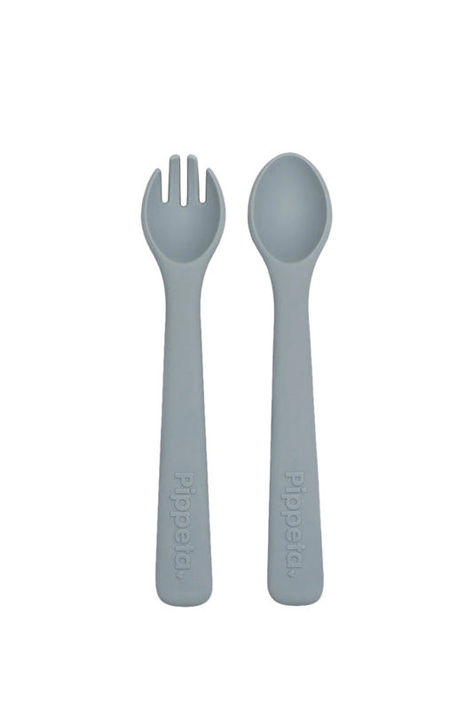 Pippeta Silicone Spoon & Fork