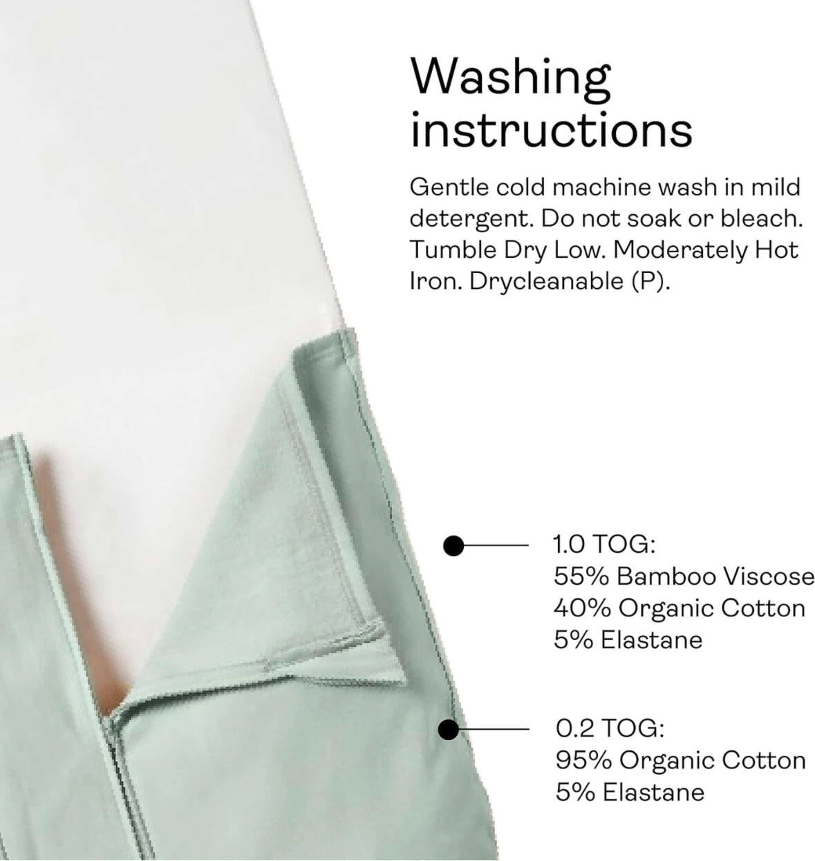 Ergo Pouch Grey Marle Bassinet Tuck Sheet TOG 0.2-1.0.