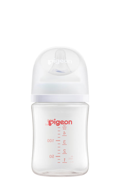 زجاجة رضاعة بيجون بملمس ناعم WN3 مع حلمة مقاس SS (160ml، 0-6 أشهر)