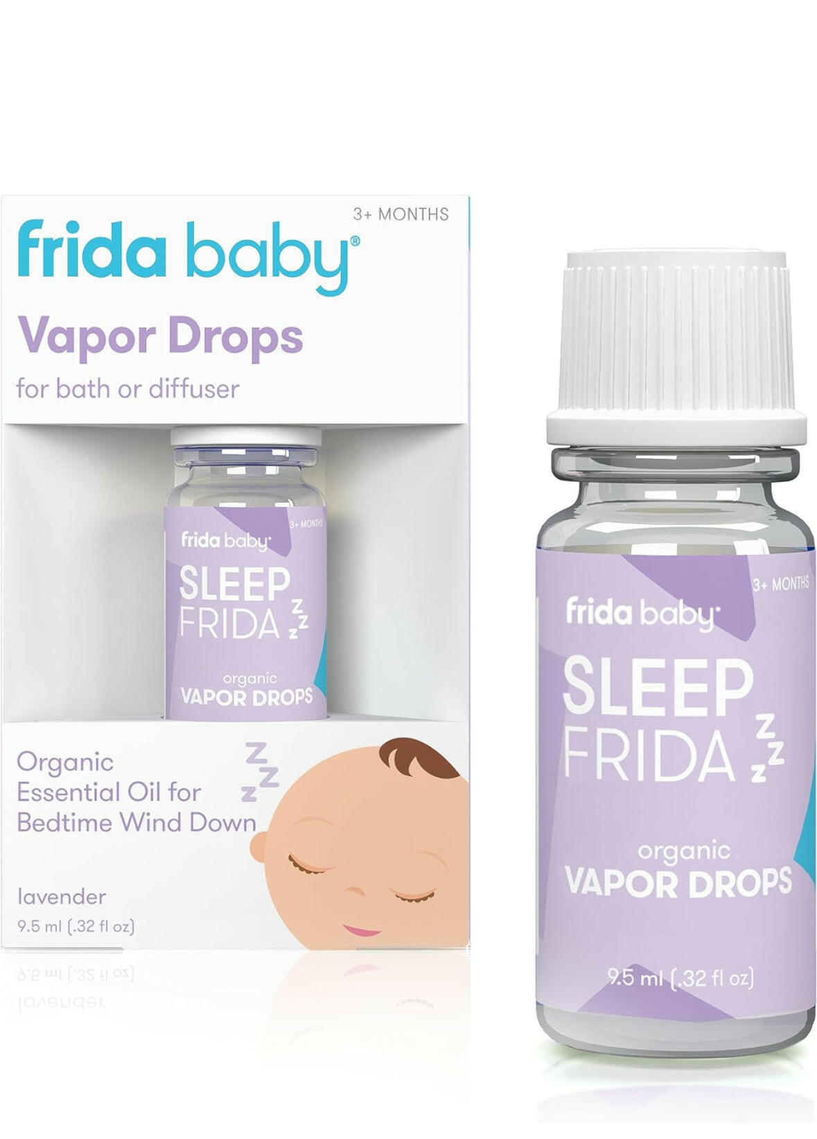 Frida Baby Natural Sleep Vapor Bath Drops for Bedtime Wind Down by Frida Baby.