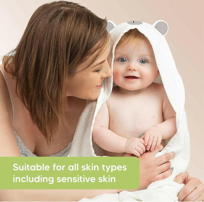 KeaBabies Baby Hooded Towel.