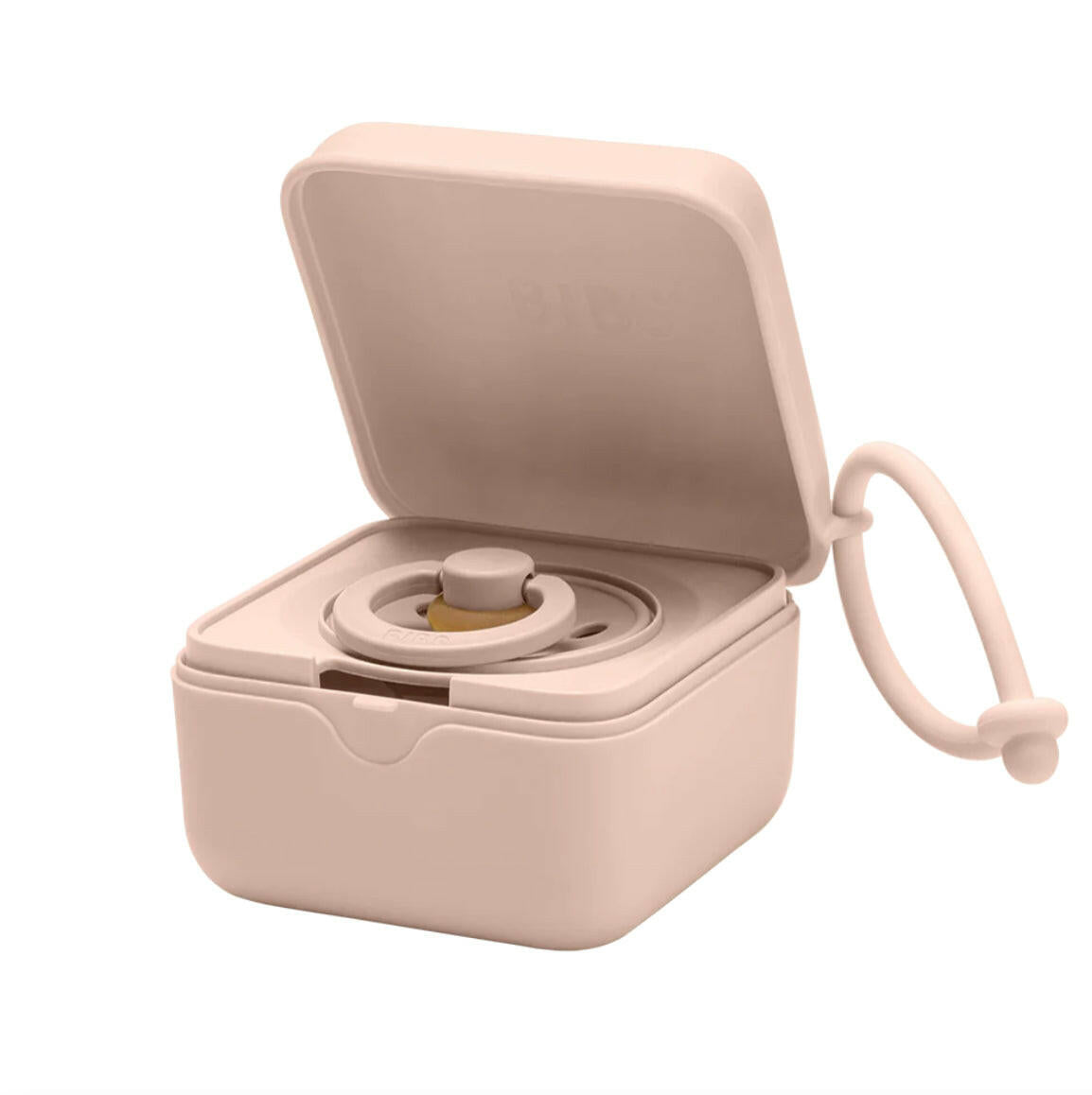 Bibs Pacifier Box Blush.
