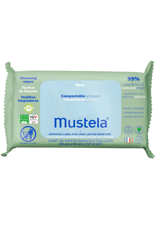 Mustela Cleansing Wipes (60pcs)