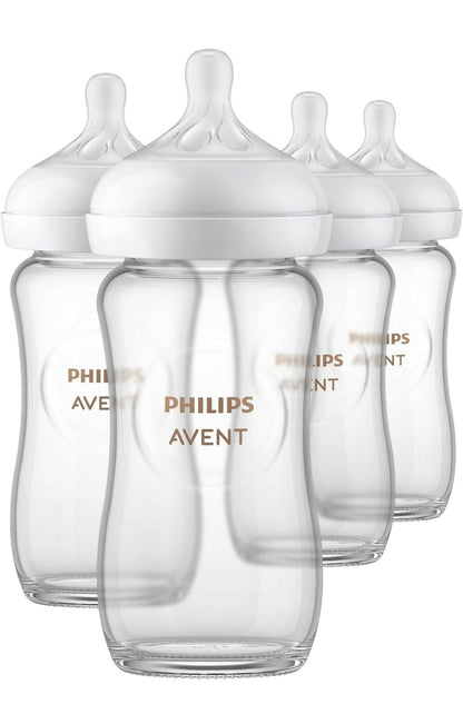 avent glass feeding bottle