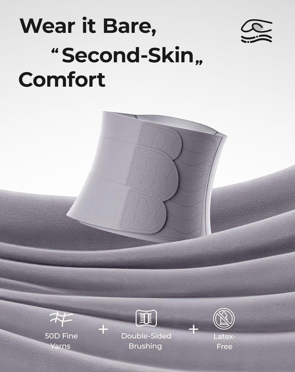 Momcozy Postpartum Belly Wrap Standard (Grey)