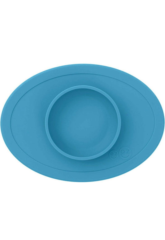 ezpz Tiny Bowl - 100% Silicone Suction Bowl with Built.