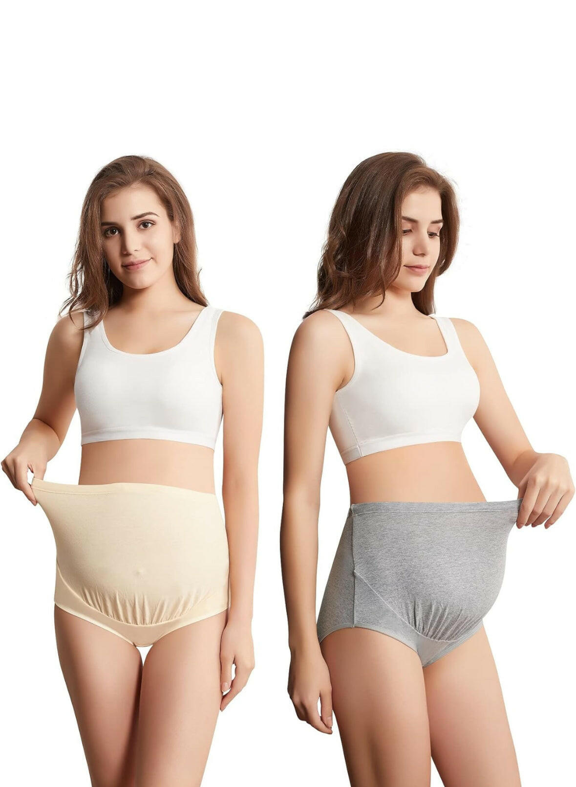 Maternity Panties High Waist Full Coverage Pregnancy Underwear