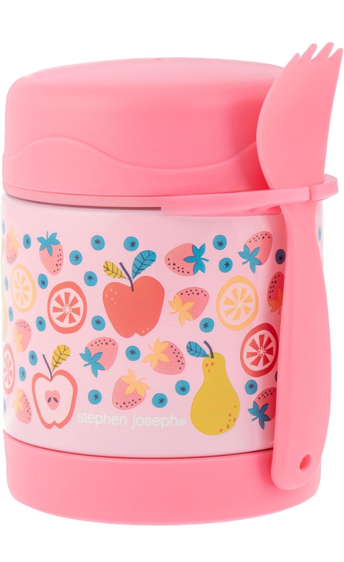 Stephen Joseph Insulated Food Jar -Fruit