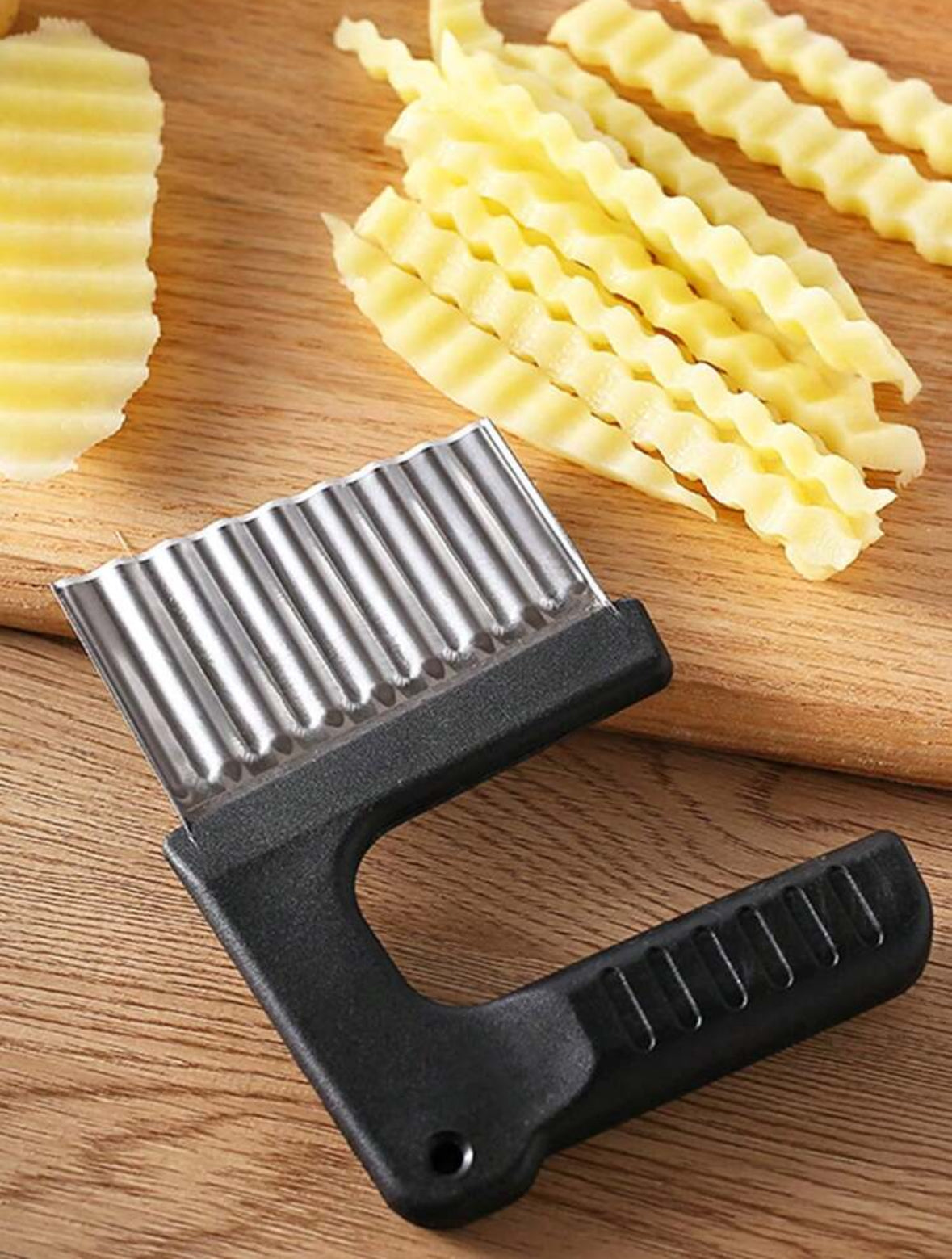 Crinkle cutters for Vegetables Easy Cut Stainless Steel