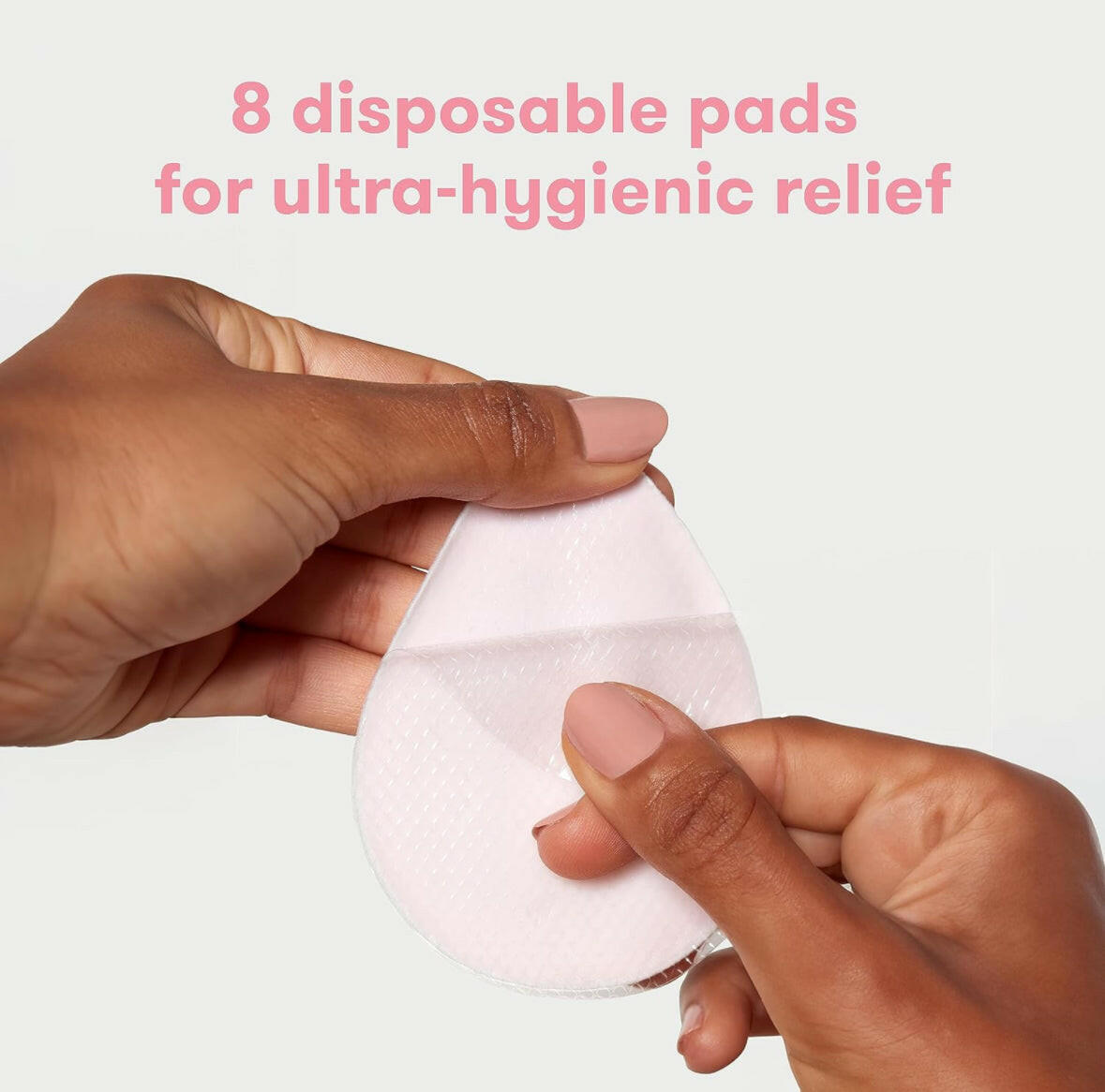 Frida Mom Cooling Hydrogel Nipple Pads - Soothing Nursing Pads, Made for Sore Nipples, Breastfeeding Essentials for Mom, 8 Count.