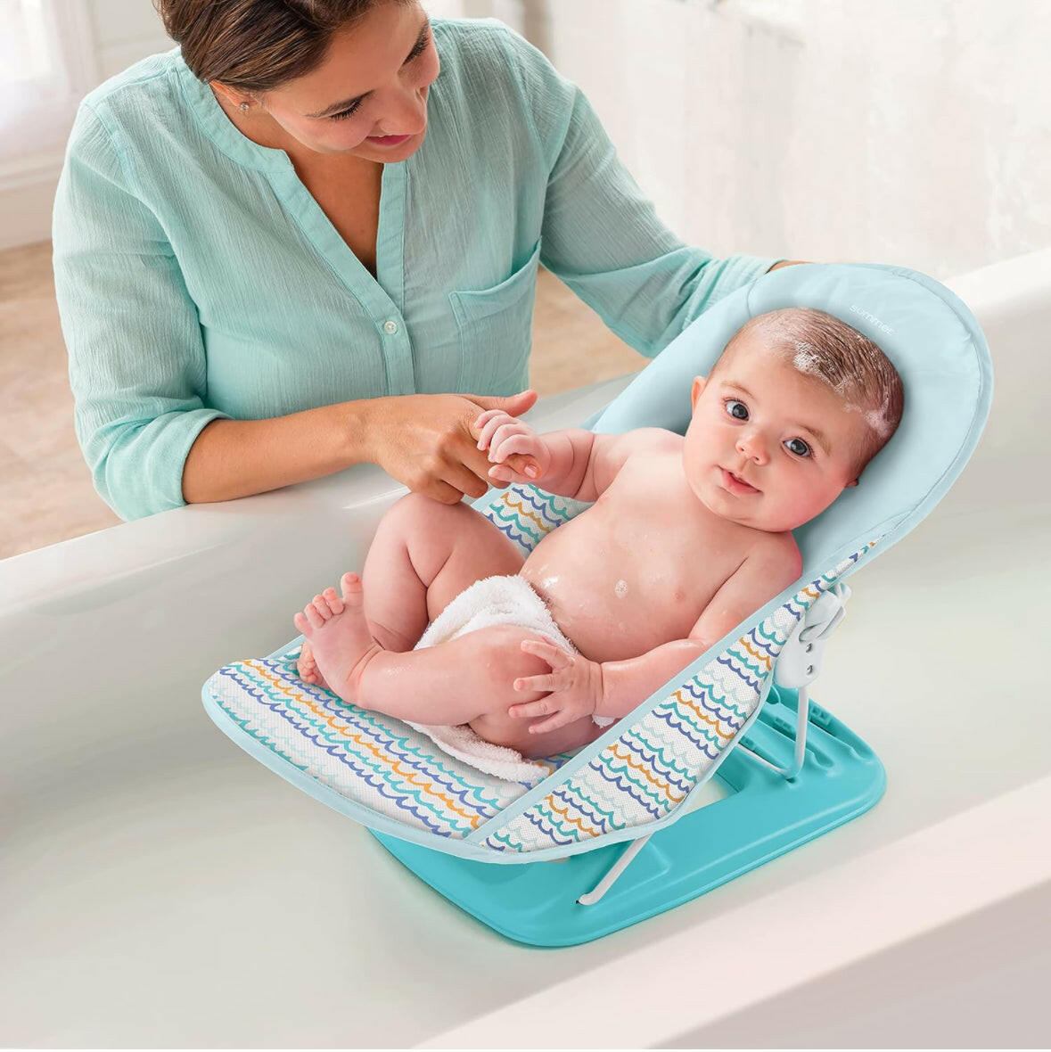 Summer Infant Deluxe Baby Bather-Ride The Waves