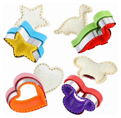 Sandwich Cutter and Sealer Set,4pcs