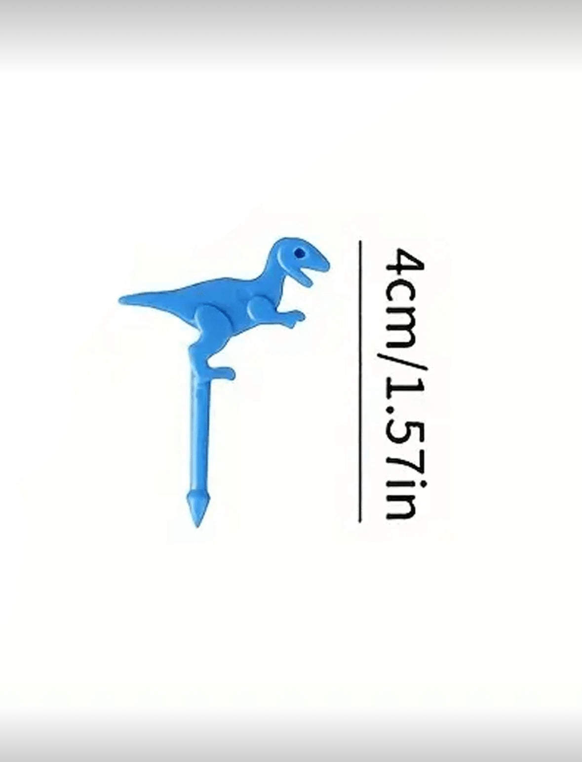 أعواد فاكهة على شكل ديناصور (10 قطع)