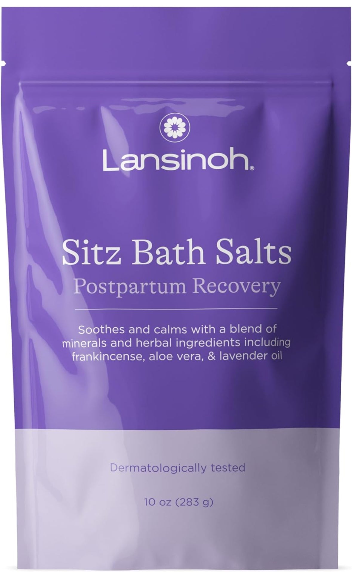 Sitz Bath Salts Postpartum by Lansinoh, 283g