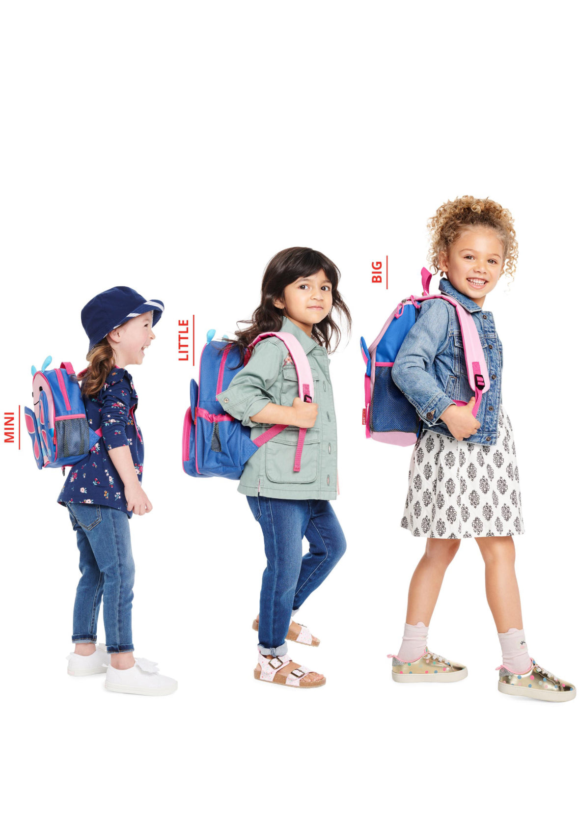 Skip Hop Zoo Mini Backpack With Saftey Harness - Butterfly