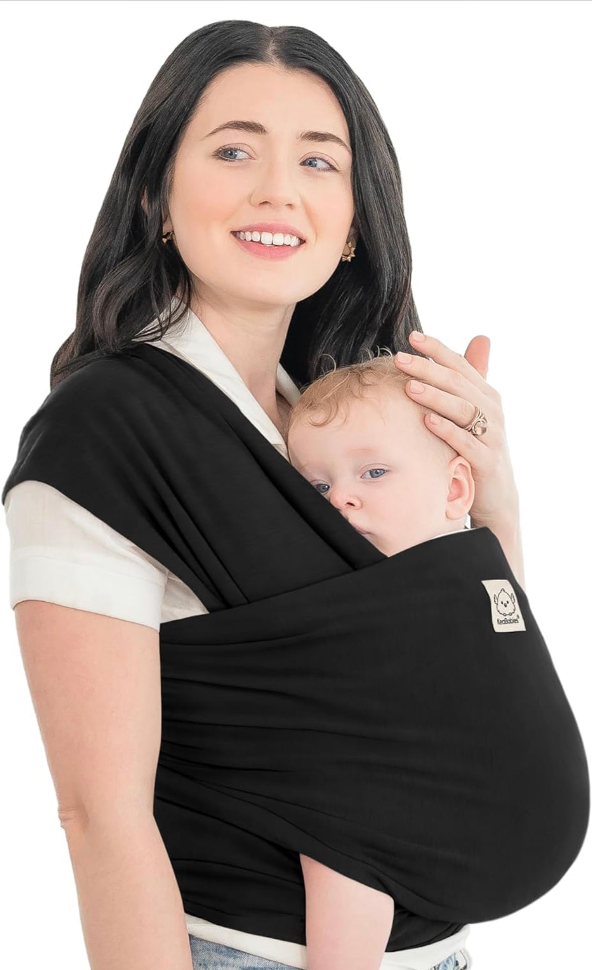 KeaBabies Baby Wrap Carrier - All in 1 Original Breathable Baby Sling.