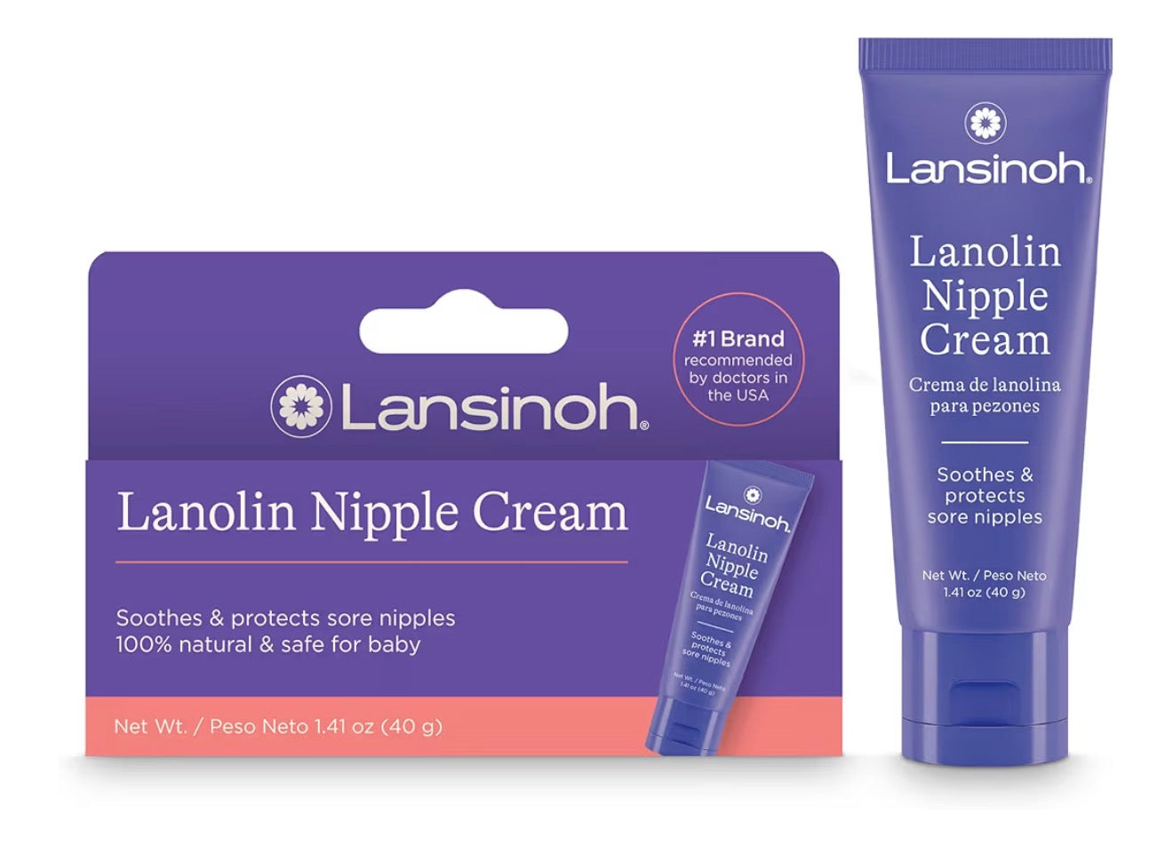 Lansinoh Nipple Cream for Breastfeeding 40g