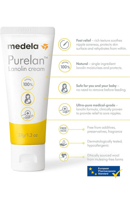 Medela Purelan Lanolin Cream 37g.