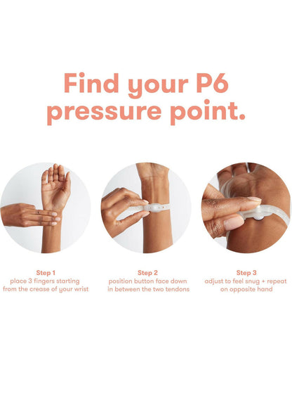 Frida Mom Anti-Nausea Band, 24/7 Morning Sickness Relief Through Pressure Point Therapy