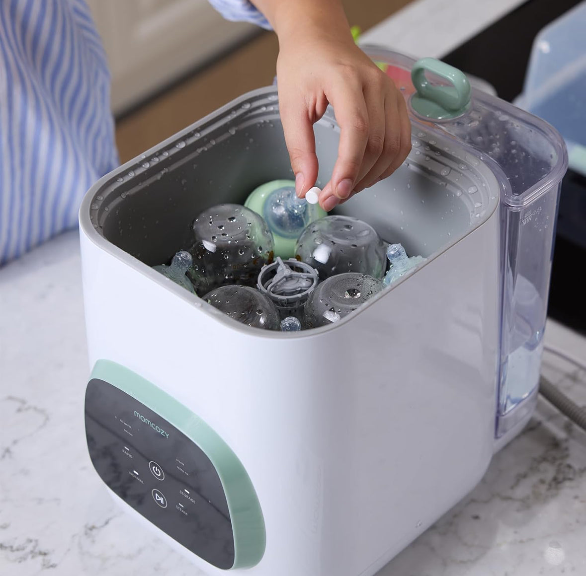 Momcozy Washing Block for Momcozy KleanPal Pro Baby Bottle Washer (60 Tablets)