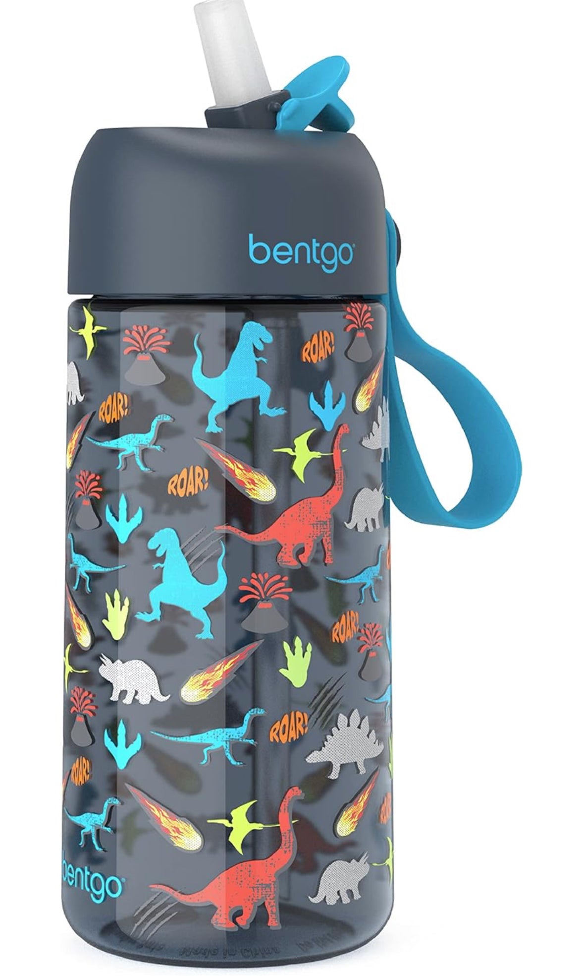 Bentgo Kids Water Bottle - Leak-Proof, Durable Tritan, BPA-Free 15 oz