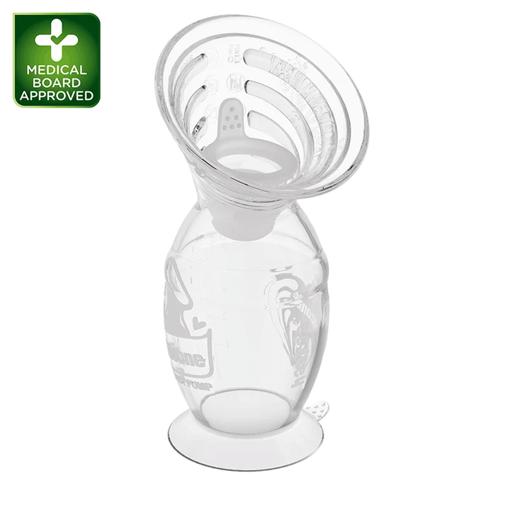 Haakaa Silicone Manual Breast Pump + Spill Guard Insert