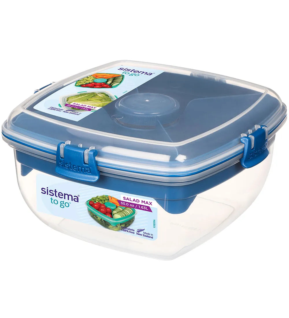 Sistema Salad Max To Go Lunch Box (1.63L)