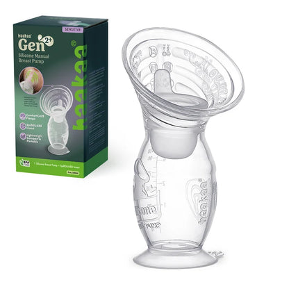 Haakaa Silicone Manual Breast Pump + Spill Guard Insert