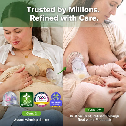 Haakaa Silicone Manual Breast Pump + Spill Guard Insert