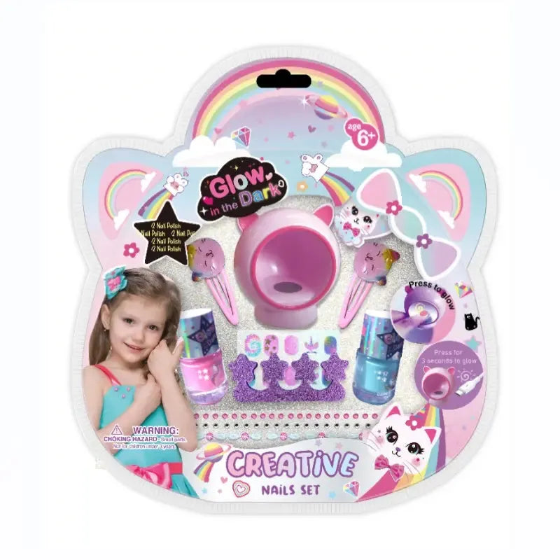 Pecoware Glow In The Dark Creative Nail Set