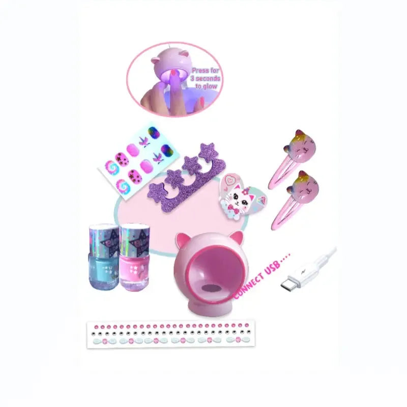 Pecoware Glow In The Dark Creative Nail Set