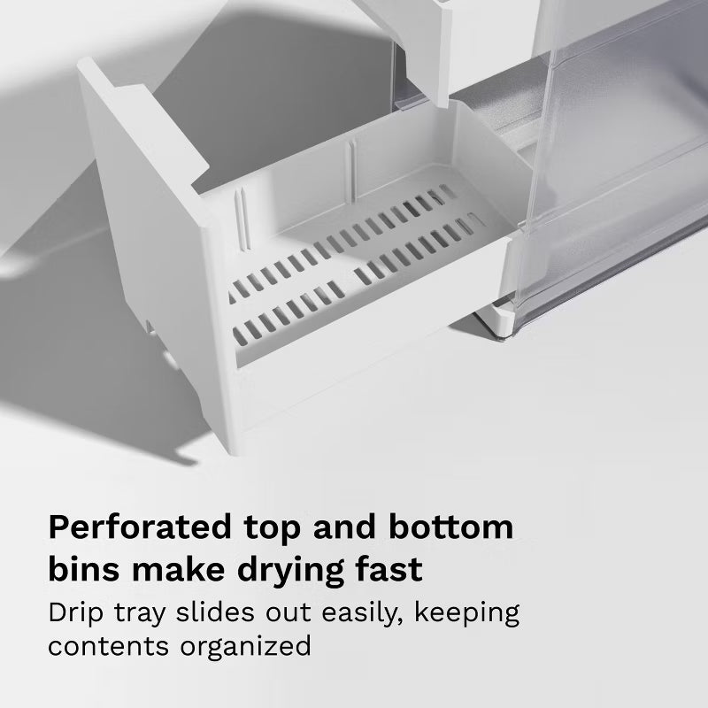 Baby Brezza Covered Drying Rack + Organizer