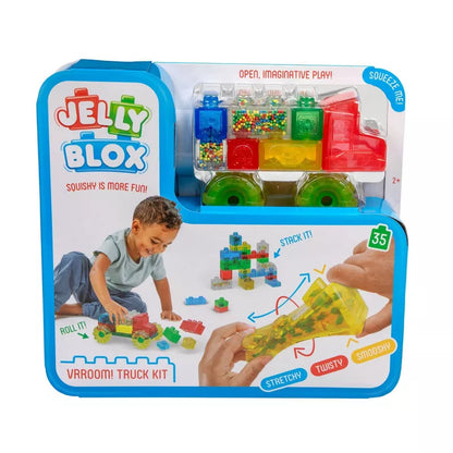 Goliath - Jelly Blox Vrroom! Truck Soft Building Set